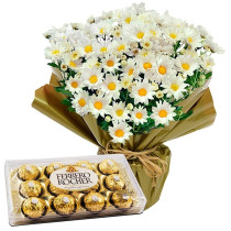 Margaridinhas e Ferrero Rocher