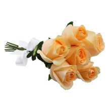 Buquê 6 Rosas Champanhe