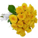 Buquê 18 Rosas Amarelas