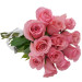 Buquê 12 Rosas Cor de Rosa