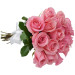 Buquê 18 Rosas Cor de Rosa