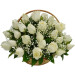Cesta 36 Rosas Brancas